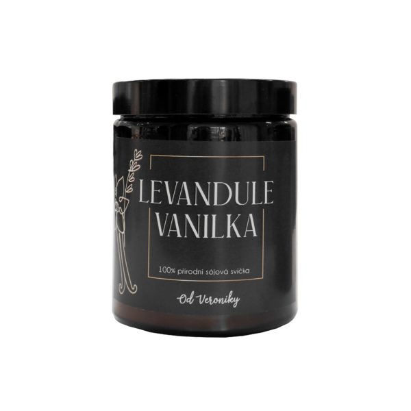 Vonná svíčka Levandule Vanilka