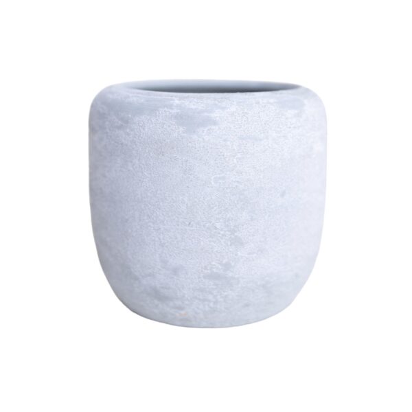 Obal na květiny Noor White Grey 16 x 13 cm